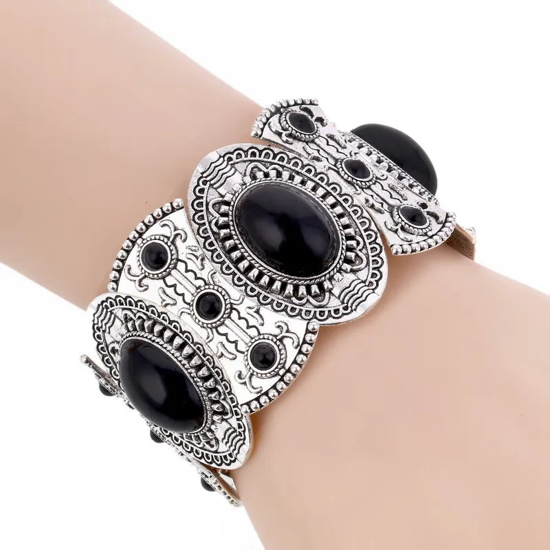 LOVBEAFAS New Fashion Boho Elastic Bracelets & Bangles For Women Ethnic Vintage Stretch Bohemian Femme Bracelets Party Jewelry
