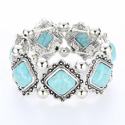 LOVBEAFAS New Fashion Boho Elastic Bracelets & Bangles For Women Ethnic Vintage Stretch Bohemian Femme Bracelets Party Jewelry