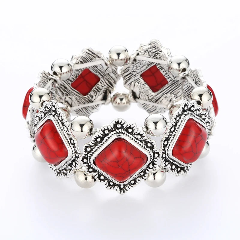 LOVBEAFAS Women’s Boho Elastic Bracelet