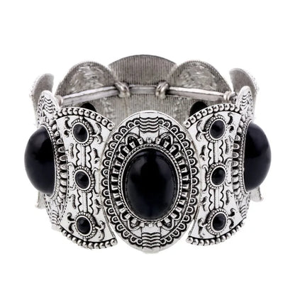LOVBEAFAS New Fashion Boho Elastic Bracelets & Bangles For Women Ethnic Vintage Stretch Bohemian Femme Bracelets Party Jewelry