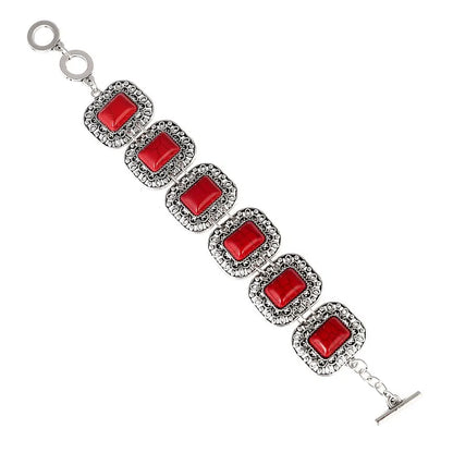 LOVBEAFAS Women’s Bohemian Stone Adjustable Bracelet