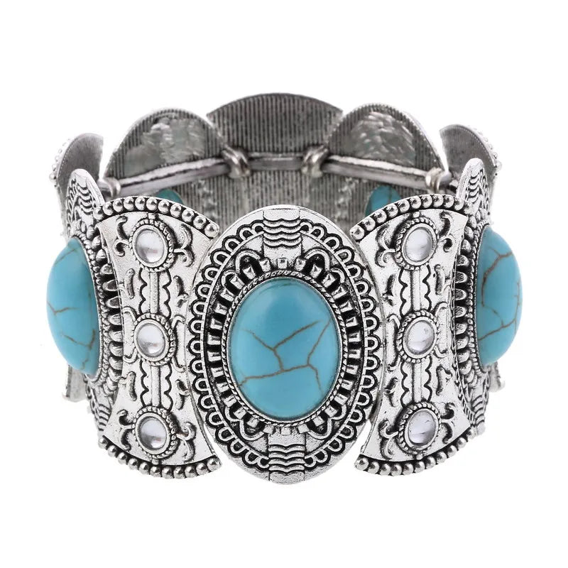 LOVBEAFAS Women’s Boho Elastic Bracelet