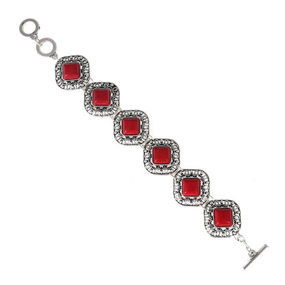 LOVBEAFAS Women’s Bohemian Stone Adjustable Bracelet