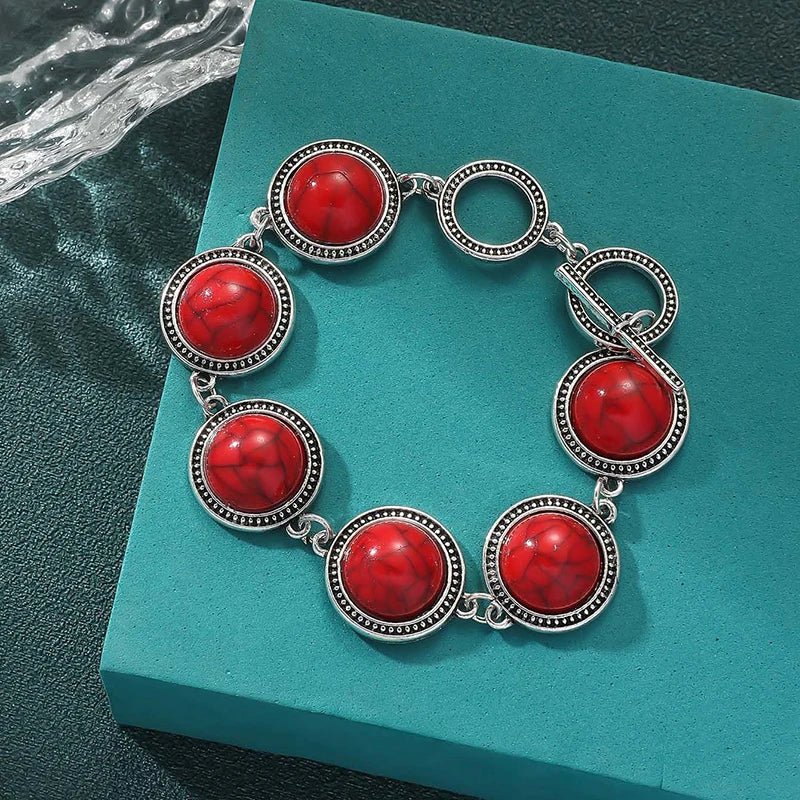 Women’s Vintage Boho Beaded Adjustable Bracelet