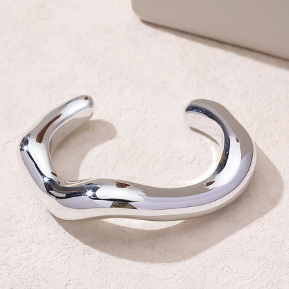 Women’s Vintage Geometric Open Cuff Bangle